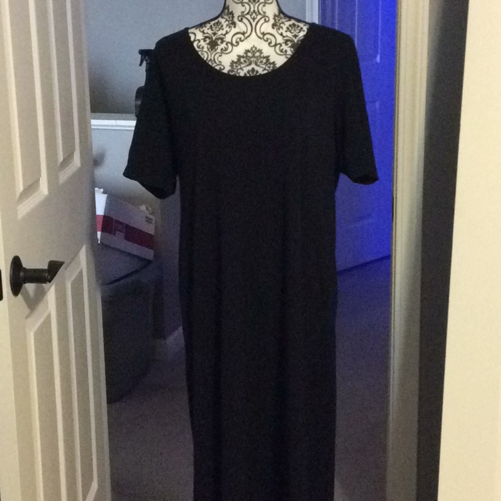 J. Jill black maxi dress Medium